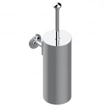 THG A04-4720C-F05 - Metal toilet brush holder with brush with cover wall mounted