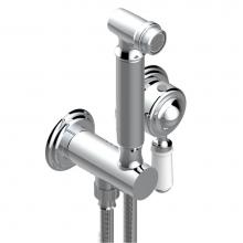 THG G08-5840/MUS - G08-5840/MUS - Handheld Spray Bidet With Mixing Valve Hose Elbow/Hook