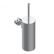 THG A1V-4720C-A02 - Metal toilet brush holder with brush with cover wall mounted