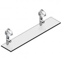 THG A1S-564 - A1S-564 - Glass Shelf 23 5/8'' Long With Brackets