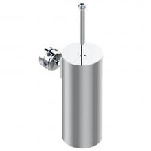 THG A1T-4720C-A02 - Metal toilet brush holder with brush with cover wall mounted