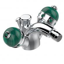 THG A1V-3205/2US - A1V-3205/2US - Single Hole Bidet Faucet Integral Diverter For Vertical Spray With Drain