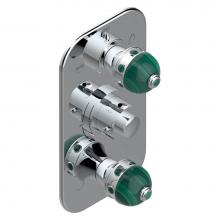 THG A1V-5540BE-A02 - Trim for thg thermostat with 2-way diverter and on/off control, rough part supplied with fixing bo