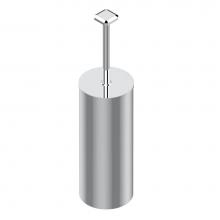 THG A2A-4700C-F05 - Metal toilet brush holder with brush with cover floor mounted