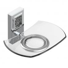 THG A2B-500-F05 - Glass soap dish, wall mounted