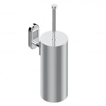 THG A2F-4720C - A2F-4720C - Metal Toilet Brush Holder With Brush With Cover Wall Mounted