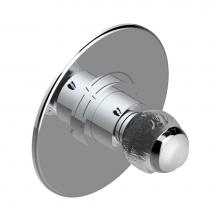 THG A2H-5100BR-F05 - Trim for THG thermostatic valve, rough part supplied with fixing box ref. 5 200AE/US - Round plate