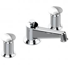 THG A2I-152/US-A02 - Widespread lavatory set, high spout, with drain