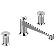 THG A2I-25SGUS-A02 - Roman tub set with 3/4'' valves