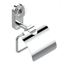 THG A2I-538AC-A08 - Toilet paper holder, single mount with cover