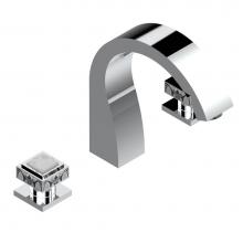 THG A2R-25US-F05 - Roman tub set with 3/4'' valves