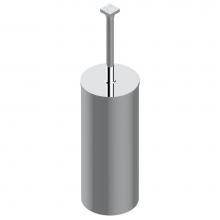 THG A2S-4700C - A2S-4700C - Metal Toilet Brush Holder With Brush With Cover Floor Mounted