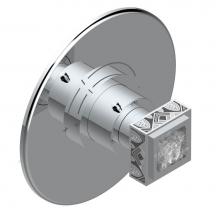 THG A2R-5100BR-F05 - Trim for THG thermostatic valve, rough part supplied with fixing box ref. 5 200AE/US - Round plate