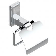 THG A2R-538AC-H53 - Toilet paper holder, single mount with cover