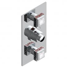 THG A2S-5400BE - A2S-5400BE - Trim For Thg Thermostatic Valve 2 Volume Controls Ref. 5400Ae/Us