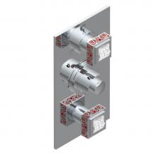 THG A2S-5540BE - A2S-5540BE - Trim For Thg Thermostat With 2 Way Diverter And On/Off Control Ref.5540Ae/Us