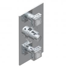 THG A2T-5400BE - A2T-5400BE - Trim For Thg Thermostatic Valve 2 Volume Controls Ref. 5400Ae/Us