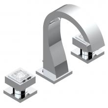 THG A2U-151M/US - A2U-151M/US - Widespread Lavatory Set With Drain For 1 1/4'' + Countertop