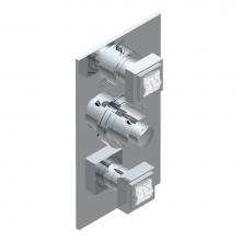 THG A2U-5540BE-F05 - Trim for thg thermostat with 2-way diverter and on/off control, rough part supplied with fixing bo