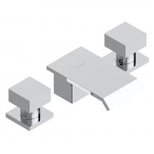 THG A38-151/US-F05 - Widespread lavatory set with drain