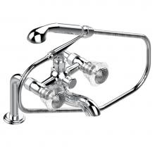 THG A41-13G/US - A41-13G/US - Exposed Tub Filler With Cradle Handshower Deck Mounted