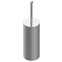 THG A7B-4700C - A7B-4700C - Metal Toilet Brush Holder With Brush With Cover Floor Mounted