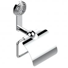 THG A41-538AC-F05 - Toilet paper holder, single mount with cover