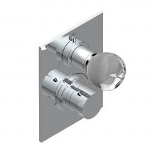 THG A42-5500BE-F05 - Trim for thg thermostat with 2-way diverter, rough part supplied with fixing box ref. 5 500AE/US