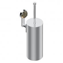 THG A46-4720C - A46-4720C - Metal Toilet Brush Holder With Brush With Cover Wall Mounted