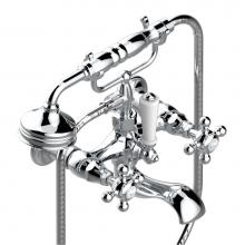 THG A52-13B/US - A52-13B/US - Exposed Tub Filler With Cradle Handshower Wall Mounted