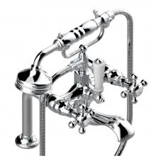 THG A52-13G/US - A52-13G/US - Exposed Tub Filler With Cradle Handshower Deck Mounted