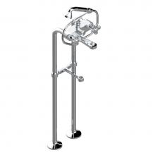 THG A54-13800/US - A54-13800/US - Exposed Tub Filler W/33'' Risers Handshower Shower Overflow ''T