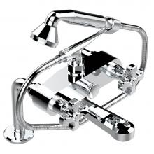 THG A54-13G/US - A54-13G/US - Exposed Tub Filler With Cradle Handshower Deck Mounted