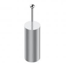 THG A54-4700C-F05 - Metal toilet brush holder with brush with cover floor mounted