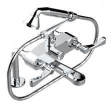 THG A55-13G/US - A55-13G/US - Exposed Tub Filler With Cradle Handshower Deck Mounted