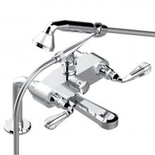 THG A56-13G/US - A56-13G/US - Exposed Tub Filler With Cradle Handshower Deck Mounted