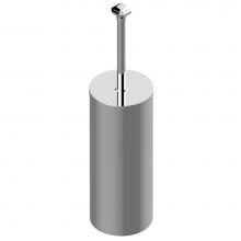 THG A58-4700C-F05 - Metal toilet brush holder with brush with cover floor mounted