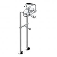 THG A57-13800/US - A57-13800/US - Exposed Tub Filler W/33'' Risers Handshower Shower Overflow ''T