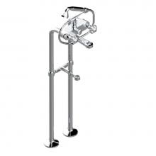 THG A59-13800/US - A59-13800/US - Exposed Tub Filler W/33'' Risers Handshower Shower Overflow ''T