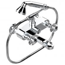 THG A59-13B/US - A59-13B/US - Exposed Tub Filler With Cradle Handshower Wall Mounted