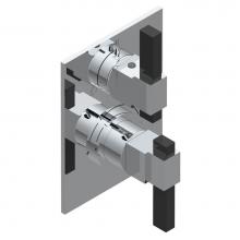 THG A60-5500BE-A02 - Trim for thg thermostat with 2-way diverter, rough part supplied with fixing box ref. 5 500AE/US