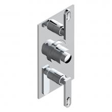 THG A6H-5400BE-F05 - Trim for THG thermostatic valve 2 volume controls, rough part supplied with fixing box ref. 5 400A