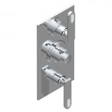 THG A6H-5540BE-F05 - Trim for thg thermostat with 2-way diverter and on/off control, rough part supplied with fixing bo