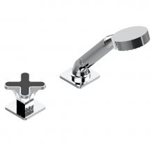 THG A6N-6532/60A-F05 - Deck mounted mixer with handshower, progressive cartridge