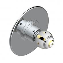 THG A7A-5100BR-F05 - Trim for THG thermostatic valve, rough part supplied with fixing box ref. 5 200AE/US - Round plate