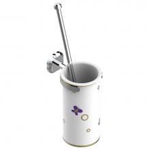 THG A7D-4720B-A02 - Wall mounted WC brush and porcelain holder