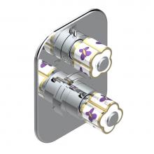 THG A7D-5500BE-A08 - Trim for thg thermostat with 2-way diverter, rough part supplied with fixing box ref. 5 500AE/US