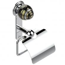 THG A7F-538AC-A08 - Toilet paper holder, single mount with cover