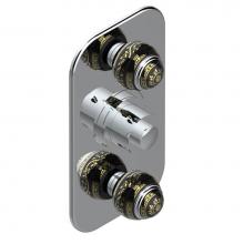 THG A7F-5400BE - A7F-5400BE - Trim For Thg Thermostatic Valve 2 Volume Controls Ref. 5400Ae/Us