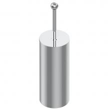 THG A8B-4700C - A8B-4700C - Metal Toilet Brush Holder With Brush With Cover Floor Mounted